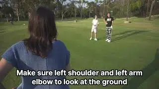Left arm straight in Golf backswing