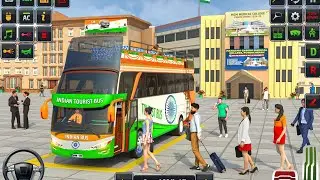 Indian Bus Simulator 3D Game - Real Bus Cars Driving Simulator 2026 - Android GamePlay India Tourist