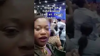 Nsppd uk conference live at Excel London. #celinajoseph #Nsppd #pastorjerry #pastorjerryeze #london