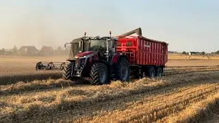 Pszenica pod kosę / John Deere 2264 hilmaster w akcji