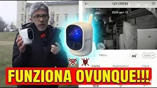 Senza corrente e Wi-Fi? Test estremo Cococam ZY-C7 4G (FUNZIONA OVUNQUE!)