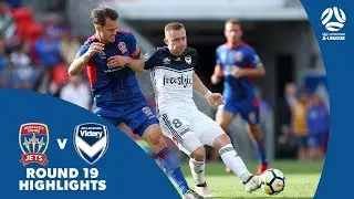 Hyundai A-League 2017/18 Round 19: Newcastle Jets 2 - 0 Melbourne Victory