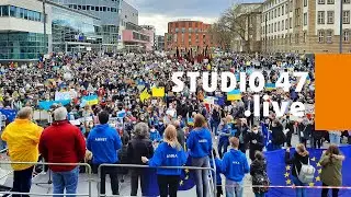 STUDIO 47 .live | FRIEDENSDEMONSTRATION ALLER WEITERF&Uuml;HRENDEN DUISBURGER EUROPA- & INNENSTADTSCHULEN