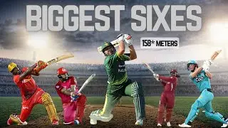 Top 10 Longest Sixes in Cricket | Biggest Hits in Cricket History 💥