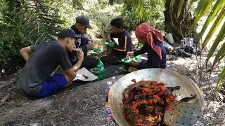 Mancing lembat di masak makan bareng