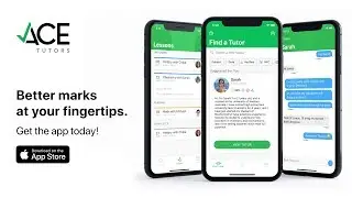 ACE Tutors  |  Better marks at your fingertips. Just ACE it!