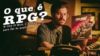 O QUE &Eacute; RPG? City Of Mist, o #RPG perfeito para f&atilde;s de #quadrinhos | Aprenda RPG com Vinicius Caldas