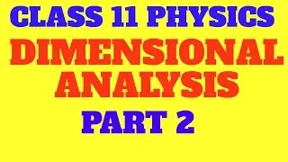TO DERIVE FORMULA USING METHOD OF DIMENSIONS,