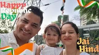 Desh Bhakti & Family Fun! Prisha&rsquo;s First Republic Day in our Society!