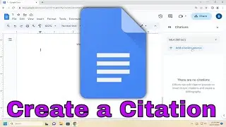 How To Create a Citation In Google Docs [Guide]