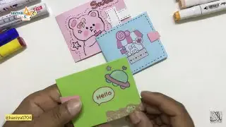 Origami paper wallet / How to make paper wallet /origami wallet / Paper file folder_ diy stationery