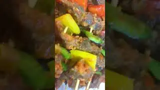 Delicious beef kebab made for my client #shortsfeed #viral #smallchops #beefkebab
