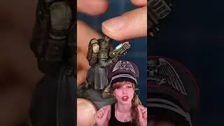 Как покрасить плазменную пушку за 3 ШАГА! #шорты #warhammer40k #paintingminiatures