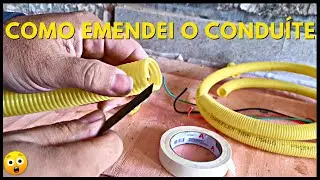 Como fazer EMENDA em CONDUITE você mesmo!