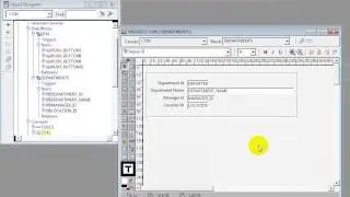 Oracle forms Training: Toolbar Canvas