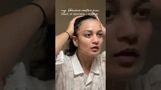 My Evening skincare routine with Modern & Ayurvedic products. What&rsquo;s yours?