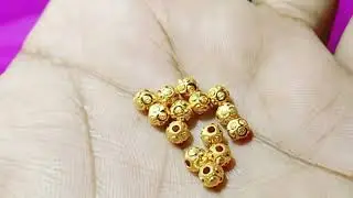 gold football mani design | mangalsutra beads | mangalsutra Dane | mangalsutra mani | gold ball desi