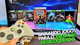 COMO BAIXAR JOGOS PARA O XBOX 360 DESBLOQUEADO!!