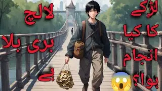 Greed is curse story|لالچ بری بلا ہے۔|Urdu Hindi Kahani|@UrduFairyTales