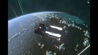 Space to Base Landing in Dual Universe