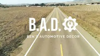 Automotive Art Built From Real Engines