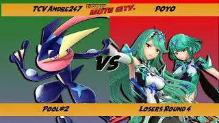Operation: Mute City LOSERS ROUND 4 | TCV Andre 247 (Greninja) vs Poyo (Aegis)