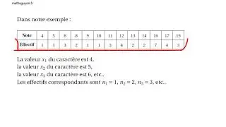 statistiques descriptives 1  vocabulaire de base