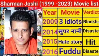 Sharman Joshi all movie list | Sharman Joshi movie name | Sharman Joshi movies