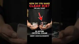 How to make CLEAR ICE! - The science behind Crystal Clear Ice