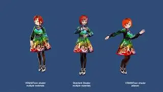 VRoid anime characters to Unity for mecanim and facial blendshape animation