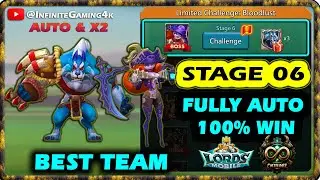 Lords mobile Grim Wolf limited challenge stage 6 auto|Limited Challenge Bloodlust stage 6 Auto 2025