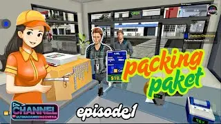 Packing Paket Kardus ep1 Cargo Simulator @ultimagamesindonesia