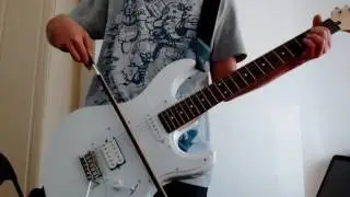 Guitar with Violin Bow