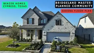 Beazer Homes | Sedona floorplan | Cypress, Texas | Model Home Tour | New Homes in Bridgeland