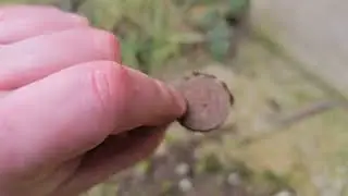 Random Abandoned House, I Found A Door Key! Did I Find A Rare Gold Coin? Almost Got Caught!