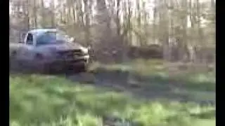 Kyle McCammon slinging some mud