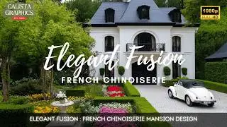 Elegant Fusion: French Chinoiserie Mansion Design