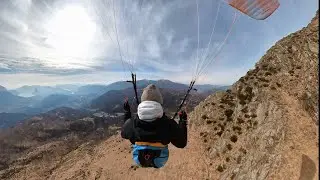 In parapendio sopra la Capriasca - Skywalk Tonic 2