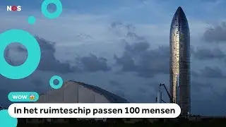 Nieuw ruimteschip speciaal voor toeristen: Starship