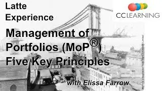 5 key principles of MoP  - Latte experience of Management of Portfolios (MoP®) from CC Learning