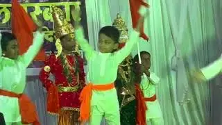 Veeranshi plays cuteRukhamai&rsquo;s role #balsanskar school gathering 