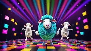 Disco Sheep Dance Time | Fun Woolly Friends Boogie Party for Kids