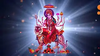 yt1s com   Devi Maa Light Animation Background  Sherawali Mata  Religious Background Full HD