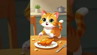 Cute kitty#CartoonForKids #CuteAnimalCartoon #KittyFun #KidsCartoon #FunnyCatCartoon #Kittyworld