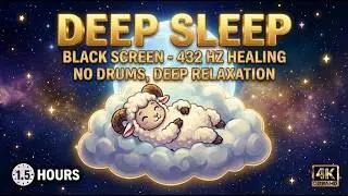 432Hz Whole Body Regeneration: Remove Negative Energy  Deep Sleep Hypnosis