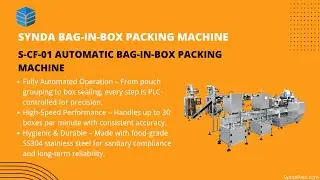 S-CF-01 Bag-in-box Packing Machine | Synda Pack