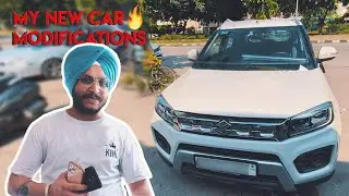 Cheapest Car Accessories in Chandigarh | My New Car Modification Brezza