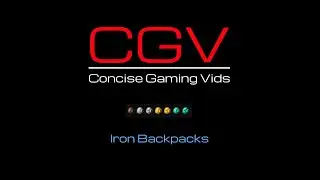 Concise Review - Iron Backpacks 1.12.2