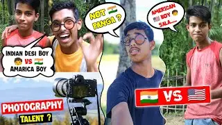 India VS America🔥Photography || Desi Style VS American Style || Hindi Funny VLOG 🥰