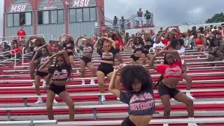 Montclair State University Complexions Band Dance Team Stands Preformance